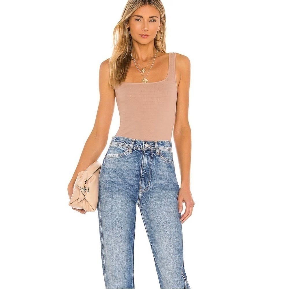 Free People Square One Seamless Cami Nude Size XS / S